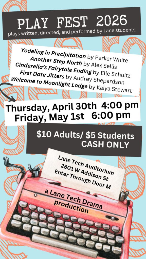 Lane Tech Play Fest 2026 Promo Poster